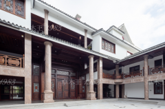 卓木王红木整装案例:重庆书画世家传承祖宅